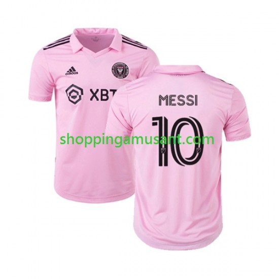 Maillot de Foot InterMiami Lionel Messi 10 Homme Domicile 2023 Manche Courte