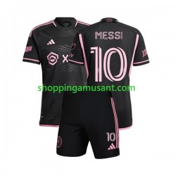 Maillot de Foot InterMiami Lionel Messi 10 Enfant Extérieur 2023 Manche Courte