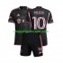 Maillot de Foot InterMiami Lionel Messi 10 Enfant Extérieur 2023 Manche Courte