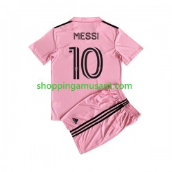 Maillot de Foot InterMiami Lionel Messi 10 Enfant Domicile 2023 Manche Courte