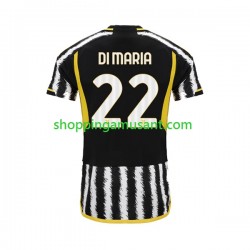 Maillot de Foot Juventus Angel Di Maria 22 Homme Domicile 2023-2024 Manche Courte