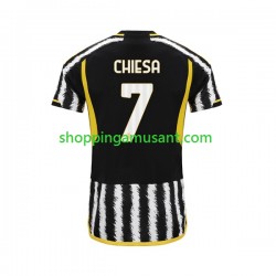 Maillot de Foot Juventus Federico Chiesa 7 Homme Domicile 2023-2024 Manche Courte