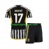 Maillot de Foot Juventus Filip Kostic 17 Enfant Domicile 2023-2024 Manche Courte