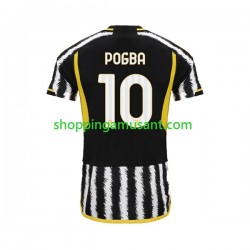 Maillot de Foot Juventus Paul Pogba 10 Homme Domicile 2023-2024 Manche Courte