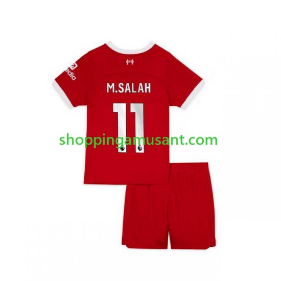 Maillot de Foot Liverpool M.Salah 11 Enfant Domicile 2023-2024 Manche Courte