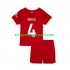 Maillot de Foot Liverpool Virgil van Dijk 4 Enfant Domicile 2023-2024 Manche Courte