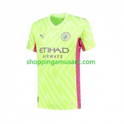 Maillot de Foot Manchester City Gardien Homme Neutre 2023-2024 Manche Courte