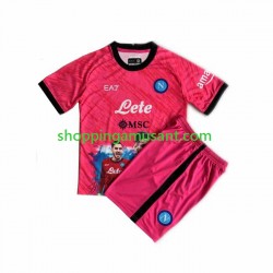 Maillot de Foot Naples Face Game Alex Meret 1 Gardien Enfant Domicile 2022-2023 Manche Courte