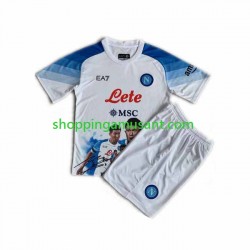 Maillot de Foot Naples Face Game Minjae 3 Enfant Domicile 2022-2023 Manche Courte