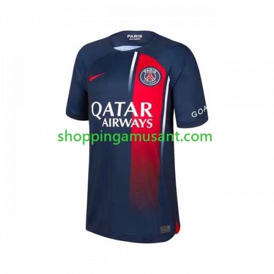 Maillot de Foot Paris Saint-Germain Homme Domicile 2023-2024 Manche Courte