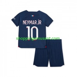 Maillot de Foot Paris Saint-Germain Neymar Jr 10 Enfant Domicile 2023-2024 Manche Courte