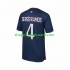 Maillot de Foot Paris Saint-Germain Sergio Ramos 4 Homme Domicile 2023-2024 Manche Courte