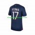 Maillot de Foot Paris Saint-Germain Vitinha 17 Homme Domicile 2023-2024 Manche Courte