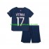 Maillot de Foot Paris Saint-Germain Vitinha 17 Enfant Domicile 2023-2024 Manche Courte