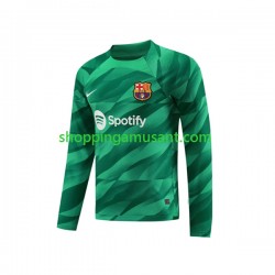 Maillot de Foot FC Barcelone Ter Stegen 1 Gardien Homme Domicile 2023-2024 Manche Longue