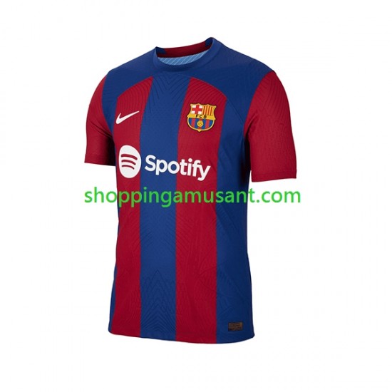 Maillot de Foot FC Barcelone Robert Lewandowski 9 Homme Domicile 2023-2024 Manche Courte