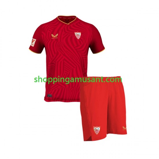 Maillot de Foot Séville FC Enfant Extérieur 2023-2024 Manche Courte