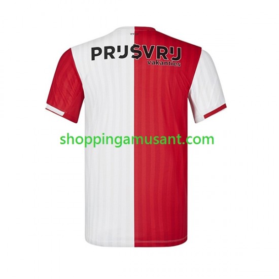 Maillot de Foot Feyenoord Rotterdam Homme Domicile 2023-2024 Manche Courte