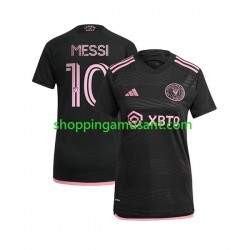 Maillot de Foot InterMiami Lionel Messi 10 Féminine Extérieur 2023 Manche Courte
