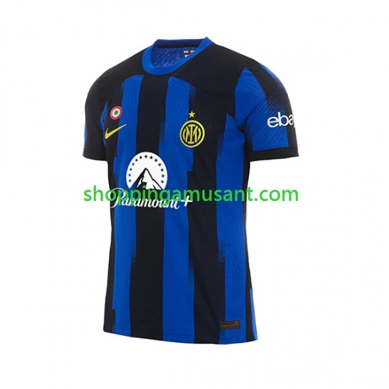 Maillot de Foot Inter Milan Homme Domicile 2023-2024 Manche Courte
