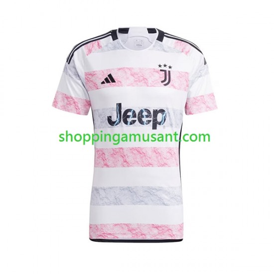Maillot de Foot Juventus Homme Extérieur 2023-2024 Manche Courte