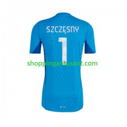 Maillot de Foot Juventus Wojciech Szczesny 1 Gardien Homme Domicile 2023-2024 Manche Courte