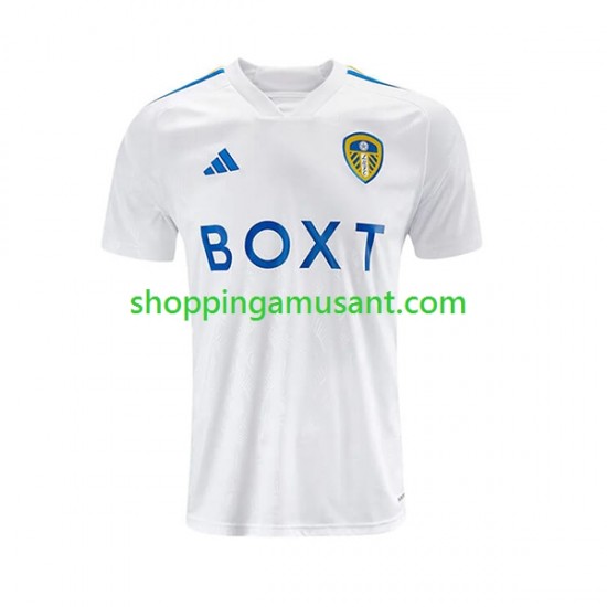 Maillot de Foot Leeds United Homme Domicile 2023-2024 Manche Courte