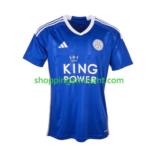 Maillot de Foot Leicester City Homme Domicile 2023-2024 Manche Courte