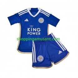 Maillot de Foot Leicester City Enfant Domicile 2023-2024 Manche Courte