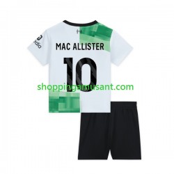 Maillot de Foot Liverpool Alexis Mac Allister 10 Enfant Extérieur 2023-2024 Manche Courte
