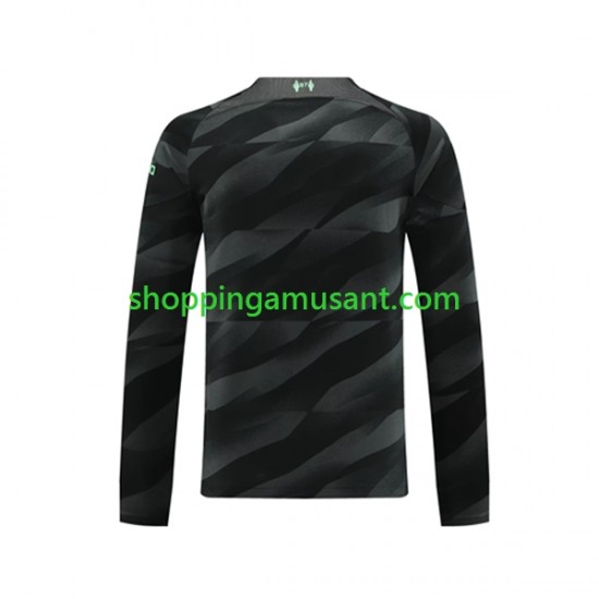 Maillot de Foot Liverpool Gardien Homme Extérieur 2023-2024 Manche Longue