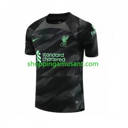 Maillot de Foot Liverpool Gardien Homme Extérieur 2023-2024 Manche Courte
