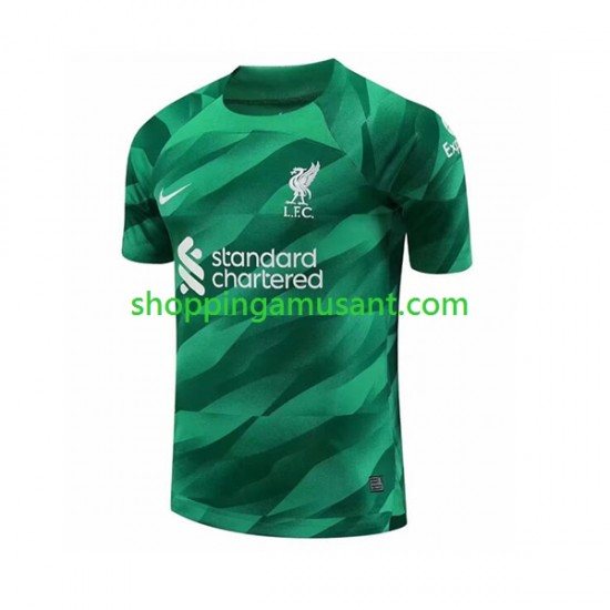 Maillot de Foot Liverpool Gardien Homme Domicile 2023-2024 Manche Courte