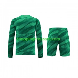 Maillot de Foot Liverpool Gardien Enfant Domicile 2023-2024 Manche Longue