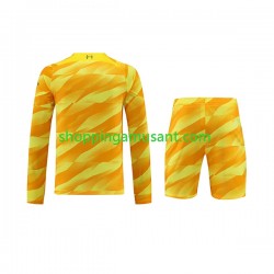 Maillot de Foot Liverpool Gardien Enfant Neutre 2023-2024 Manche Longue