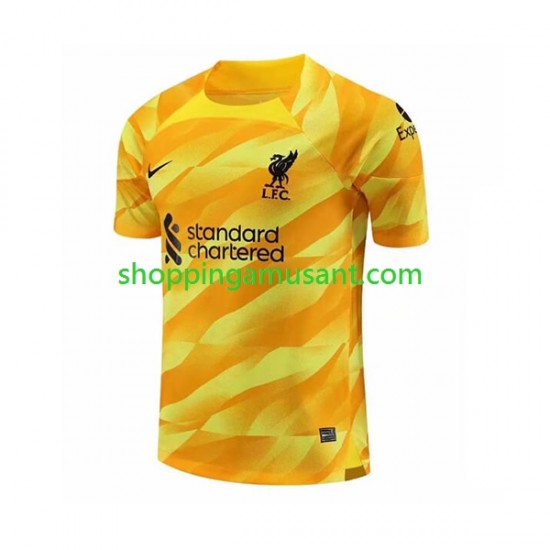 Maillot de Foot Liverpool Gardien Homme Neutre 2023-2024 Manche Courte