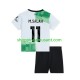 Maillot de Foot Liverpool M.Salah 11 Enfant Extérieur 2023-2024 Manche Courte