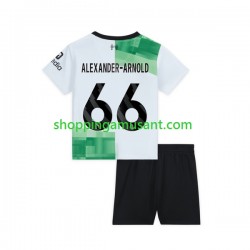 Maillot de Foot Liverpool Trent Alexander-Arnold 66 Enfant Extérieur 2023-2024 Manche Courte