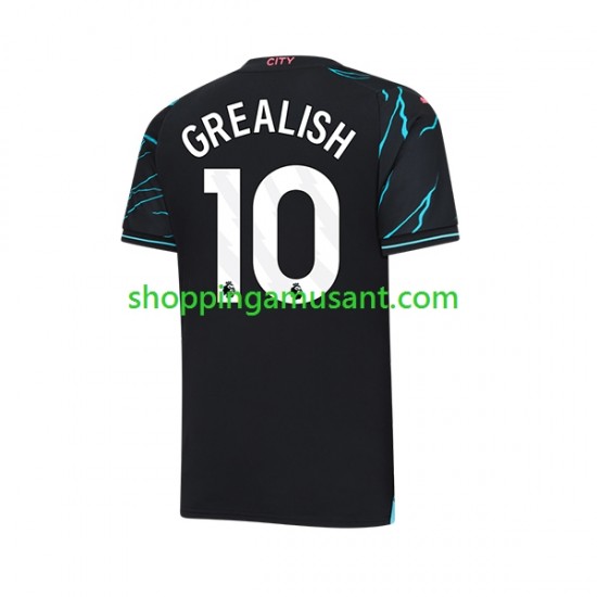 Maillot de Foot Manchester City Jack Grealish 10 Homme Neutre 2023-2024 Manche Courte