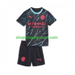 Maillot de Foot Manchester City Enfant Neutre 2023-2024 Manche Courte