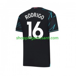 Maillot de Foot Manchester City Rodri Hernandez 16 Homme Neutre 2023-2024 Manche Courte