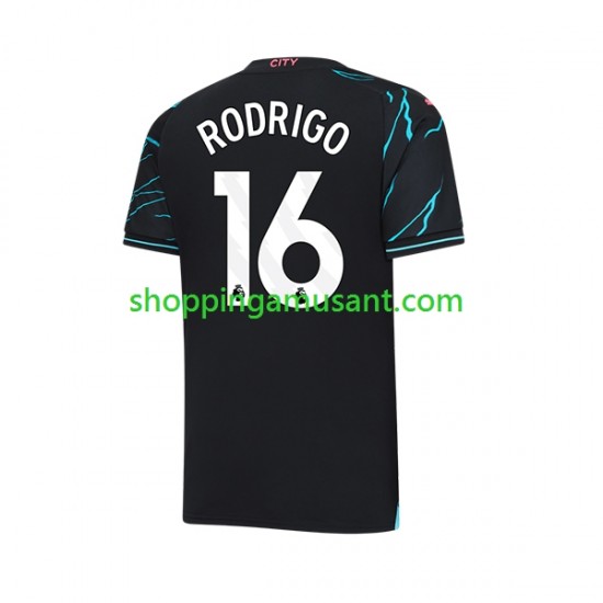 Maillot de Foot Manchester City Rodri Hernandez 16 Homme Neutre 2023-2024 Manche Courte