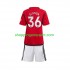 Maillot de Foot Manchester United Anthony Elanga 36 Enfant Domicile 2023-2024 Manche Courte