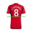 Maillot de Foot Manchester United B.Fernandes 8 Homme Domicile 2023-2024 Manche Courte