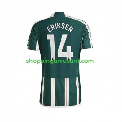 Maillot de Foot Manchester United Eriksen 14 Homme Extérieur 2023-2024 Manche Courte