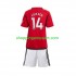 Maillot de Foot Manchester United Eriksen 14 Enfant Domicile 2023-2024 Manche Courte