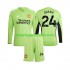 Maillot de Foot Manchester United Andre Onana 24 Gardien Enfant Domicile 2023-2024 Manche Longue