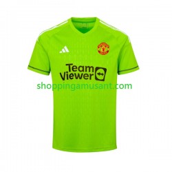 Maillot de Foot Manchester United Gardien Homme Domicile 2023-2024 Manche Courte