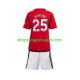 Maillot de Foot Manchester United Sancho 25 Enfant Domicile 2023-2024 Manche Courte