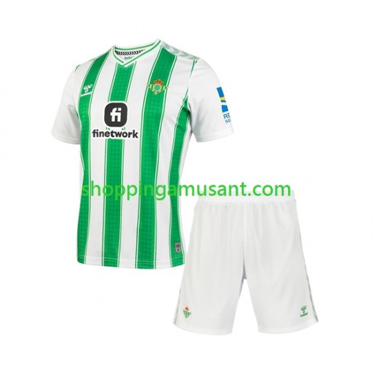 Maillot de Foot Real Betis Enfant Domicile 2023-2024 Manche Courte
